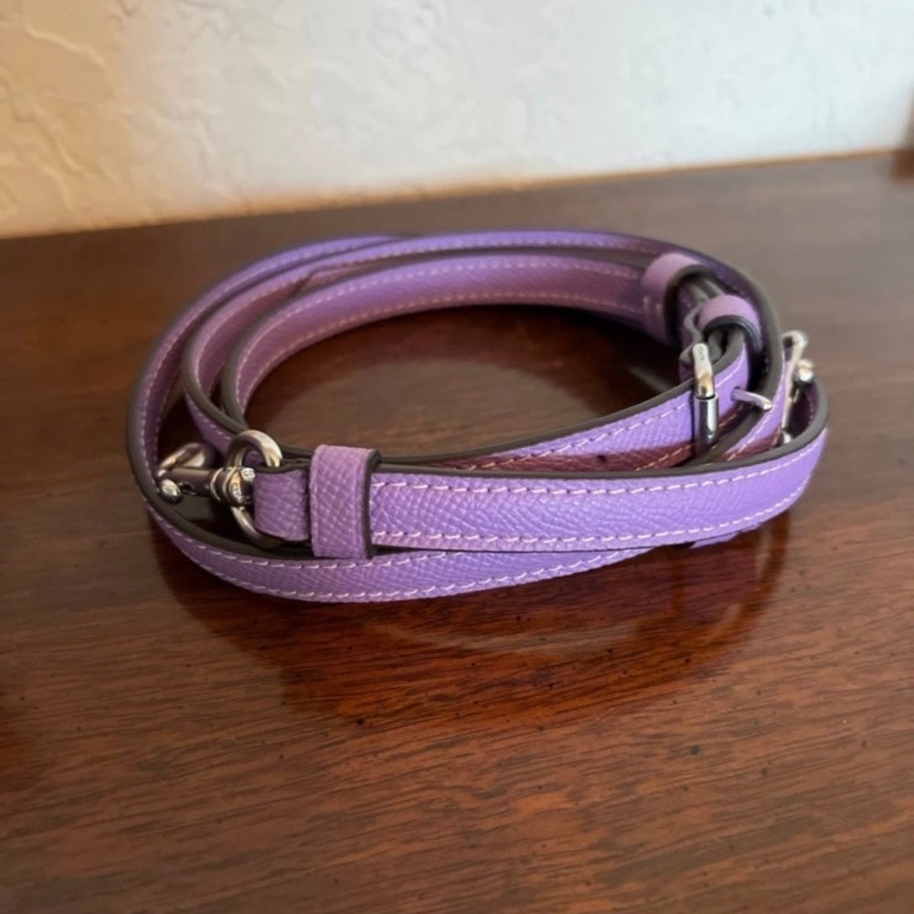 Coach Mini Gallery Crossbody Iris/Silver - Picture 7 of 9